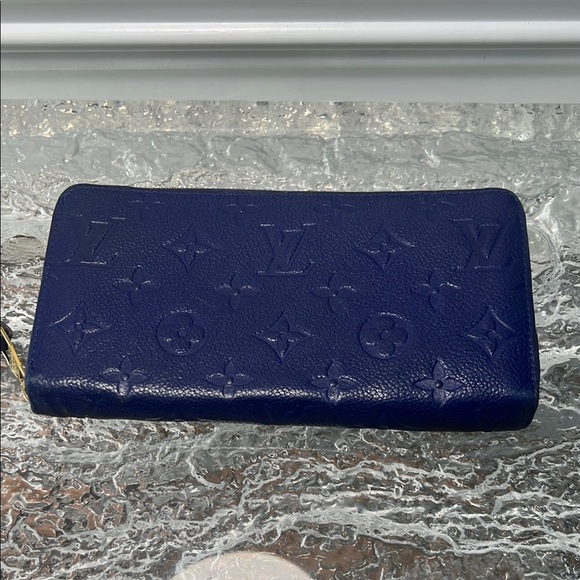 Louis Vuitton Navy Blue Empriente Zipper Long Wallet - Picture 4 of 15
